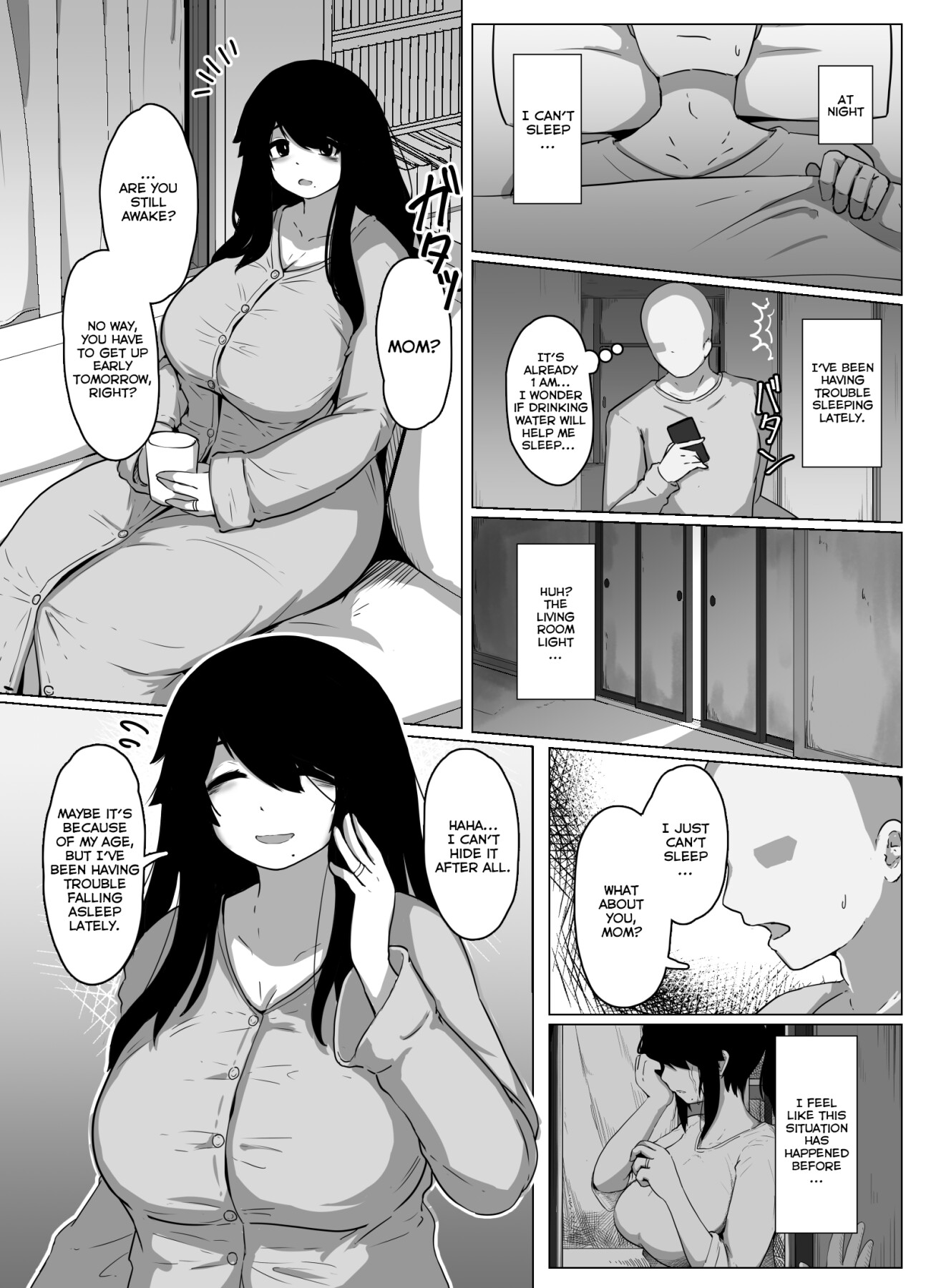Hentai Manga Comic-Good Night, Mom I-Read-13